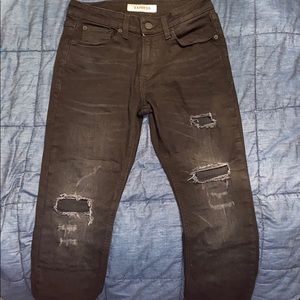 Express black jeans